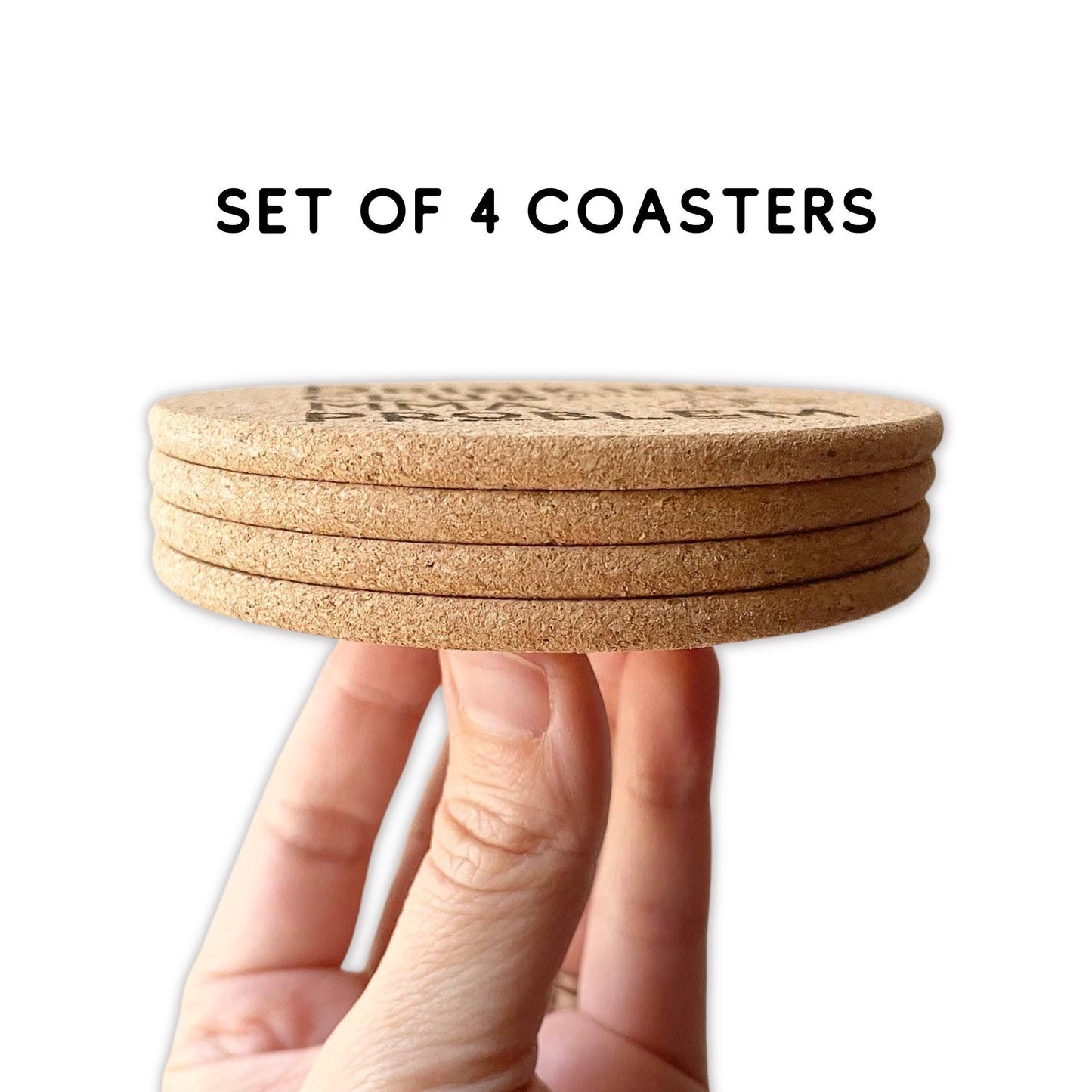 MMA Coaster Set, MMA Funny Gift Idea, Gift For Coach