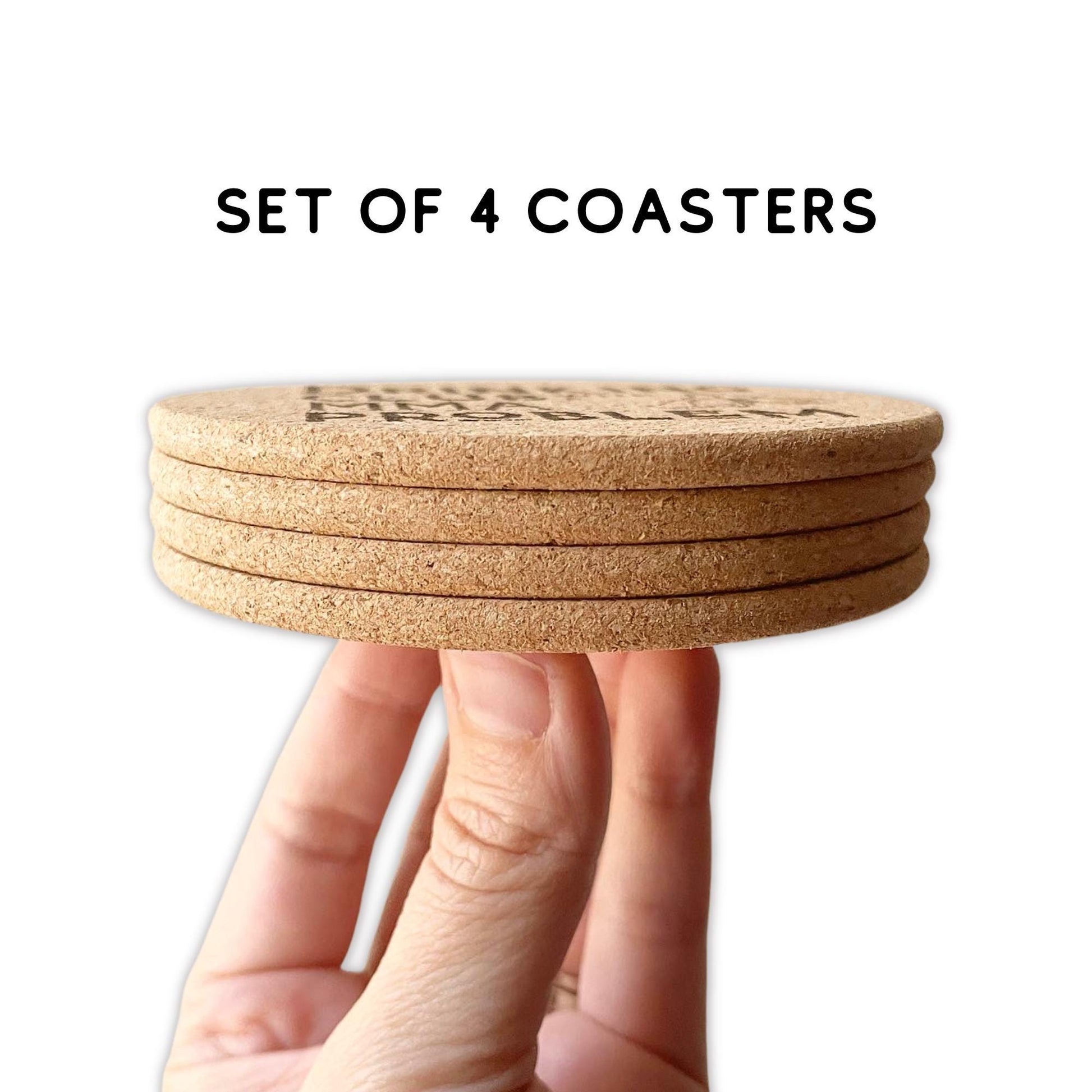 MMA Coaster Set, MMA Funny Gift Idea, Gift For Coach