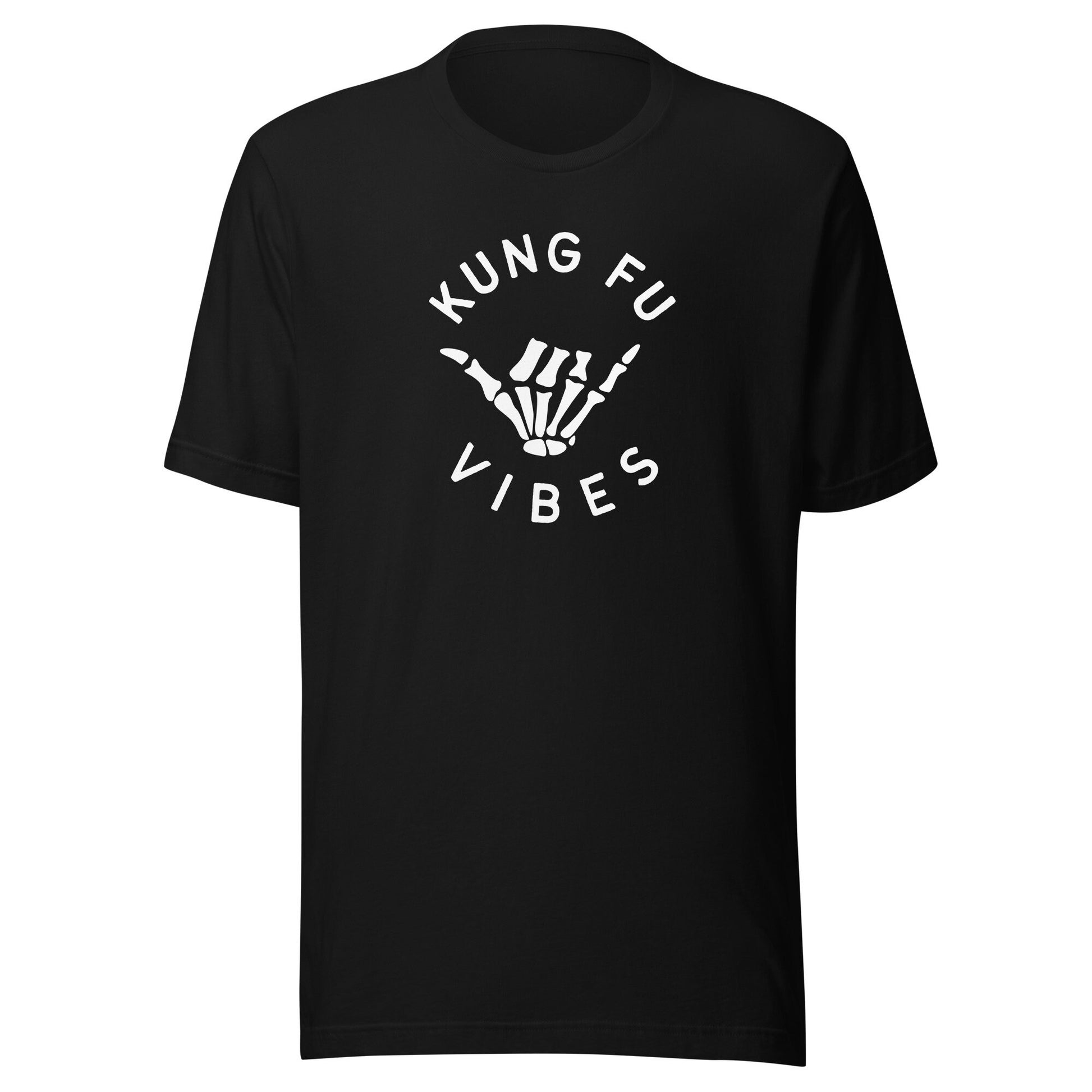 Kung Fu Skeleton Shaka Vibes T-Shirt