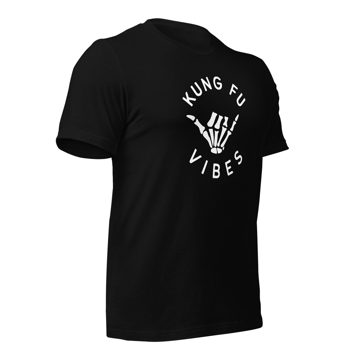 Kung Fu Skeleton Shaka Vibes T-Shirt
