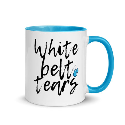 Jiu Jitsu Funny Gift, BJJ White Belt Tears Mug, Brazilian Jiu Jitsu, Martial Arts Gift, Blue Belt Gift Idea