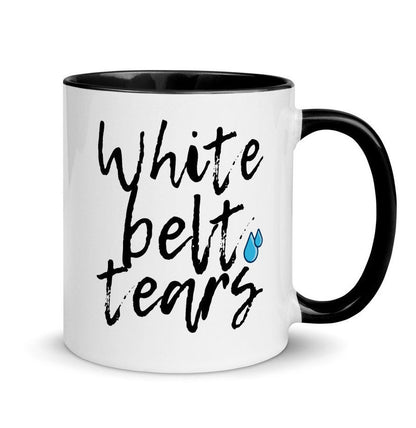 Jiu Jitsu Funny Gift, BJJ White Belt Tears Mug, Brazilian Jiu Jitsu, Martial Arts Gift, Blue Belt Gift Idea