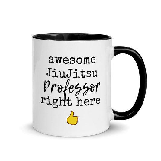 Jiu Jitsu Professor Mug, BJJ Gifts, Awesome Brazilian Jiu Jitsu Teacher, Instructor Gift Idea