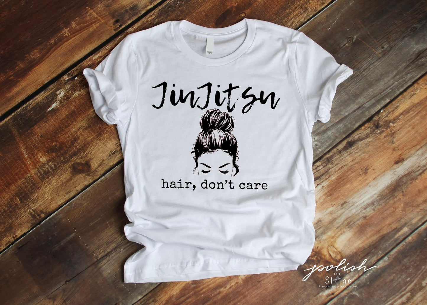 Bjj Shirts, Jiu Jitsu Women's Shirt, Hair Don’t Care T-Shirt, Women’s Jiu Jitsu Unisex Tee