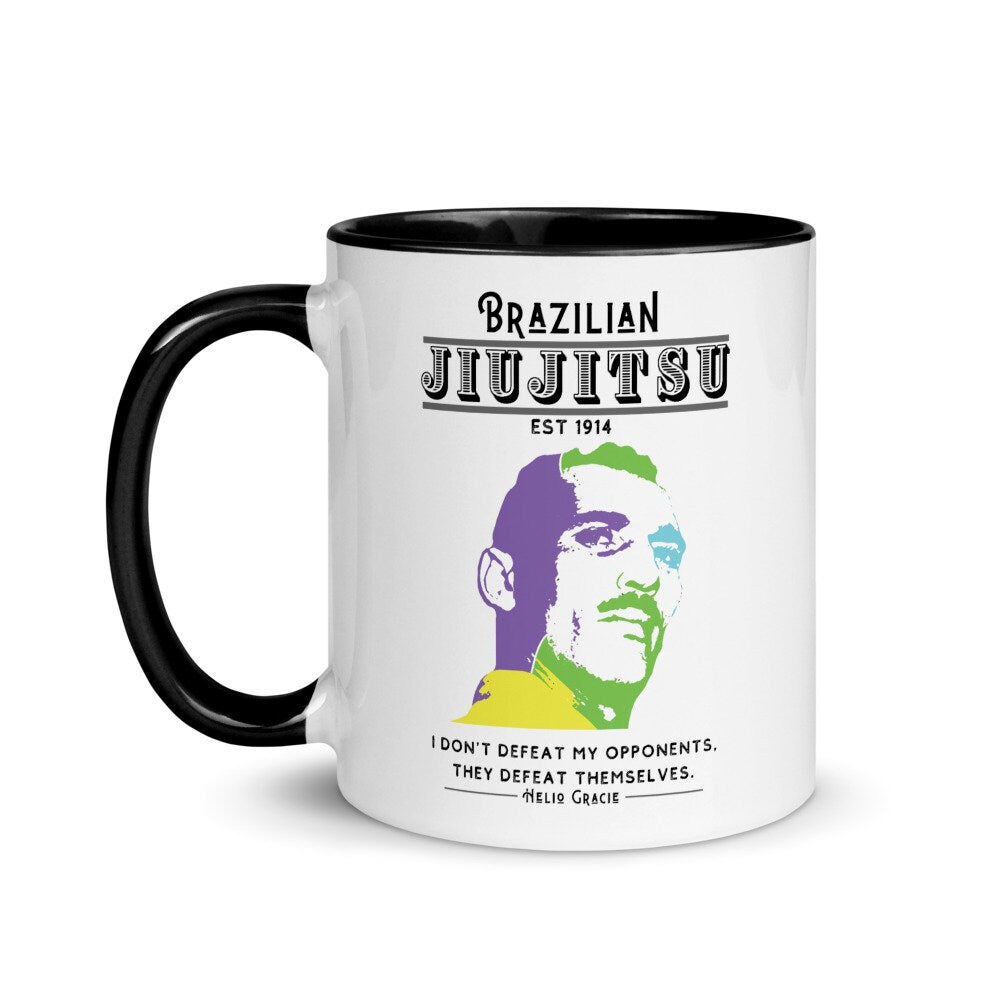 Brazilian Jiu Jitsu Mug, BJJ Gift Idea Martial Arts