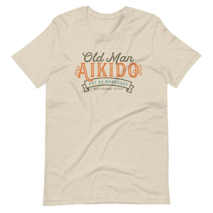 Old Man Aikido Funny Shirt, Aikido T-Shirt, Aikido Gift for Dad, Father’s Day, Vintage Tee