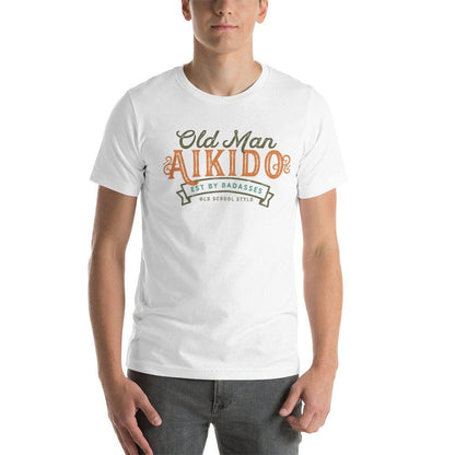 Old Man Aikido Funny Shirt, Aikido T-Shirt, Aikido Gift for Dad, Father’s Day, Vintage Tee