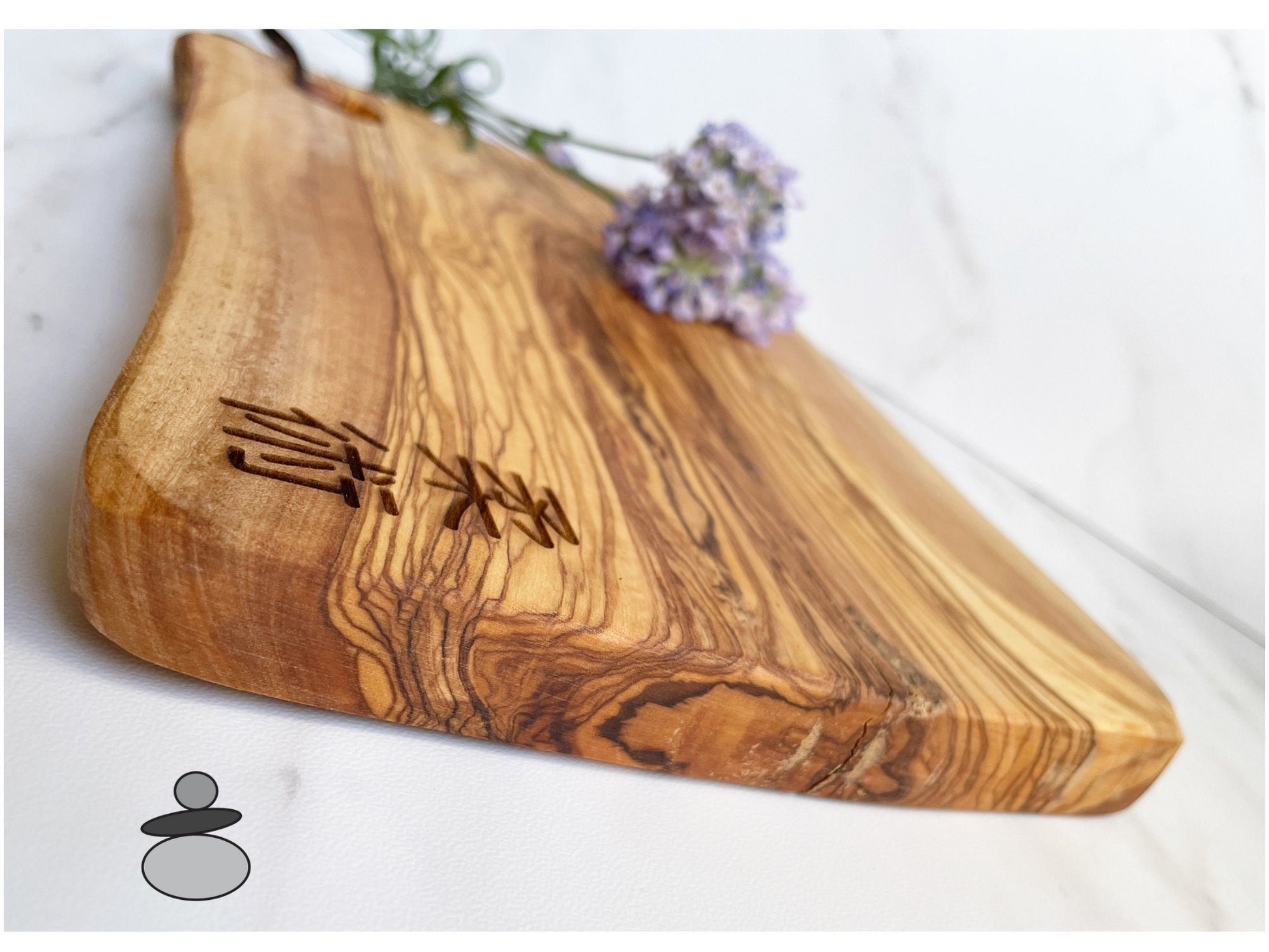 Jiu Jitsu Small Cutting Board, BJJ Gift Idea, Gift For Brazilian Jiu Jitsu, Engraved Olive Wood