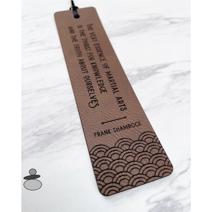 Martial Arts Quote Bookmark, Martial Arts Gift Idea, Japanese Asian Wave, MMA Gift