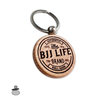 Jiu Jitsu Keychain, Brazilian JiuJitsu, BJJ Key Ring, Martial Arts Gift Idea