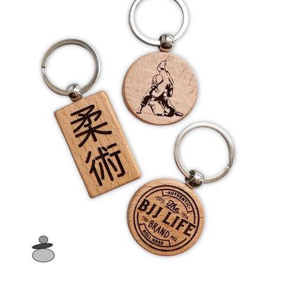 Jiu Jitsu Keychain, Brazilian JiuJitsu, BJJ Key Ring, Martial Arts Gift Idea