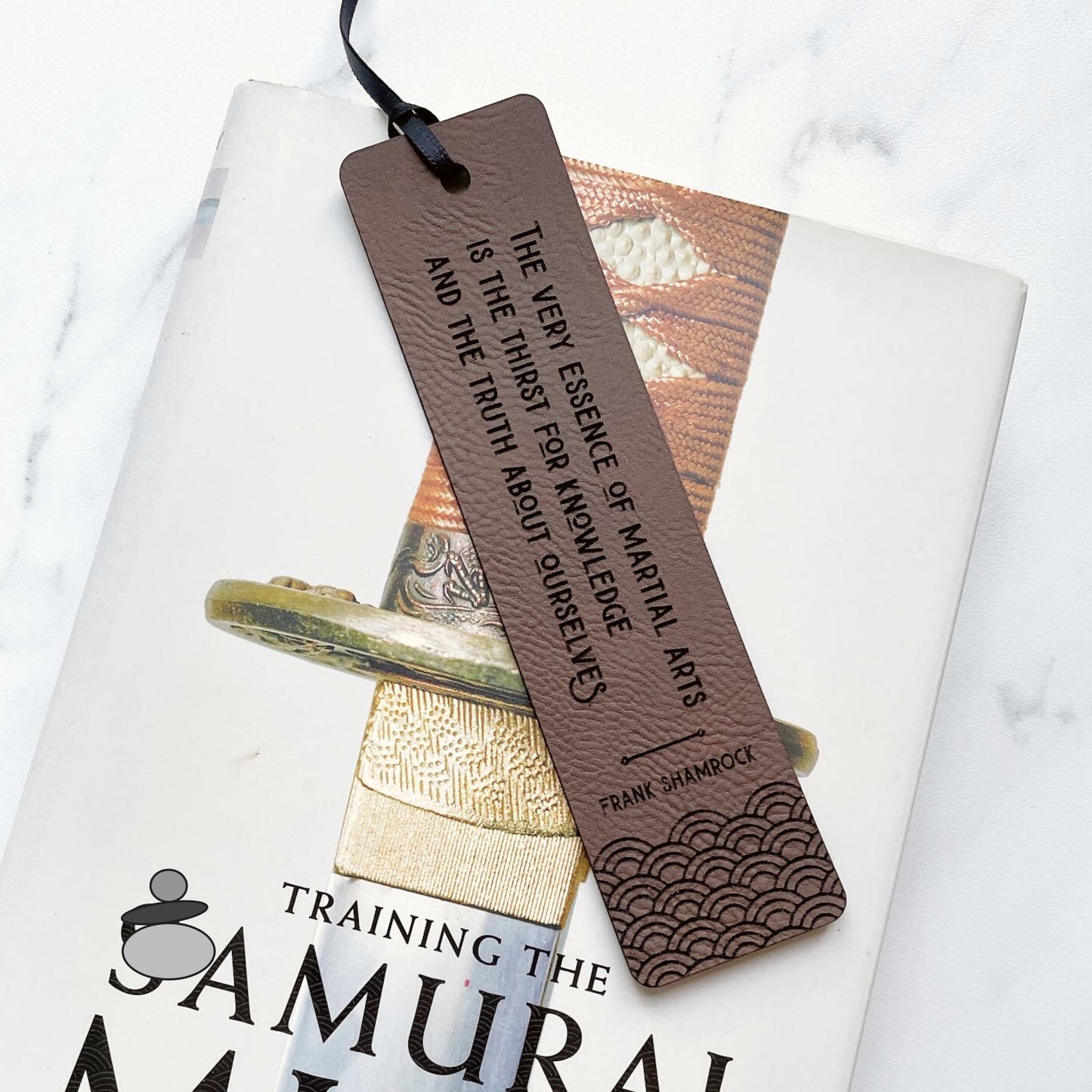 Martial Arts Quote Bookmark, Martial Arts Gift Idea, Japanese Asian Wave, MMA Gift