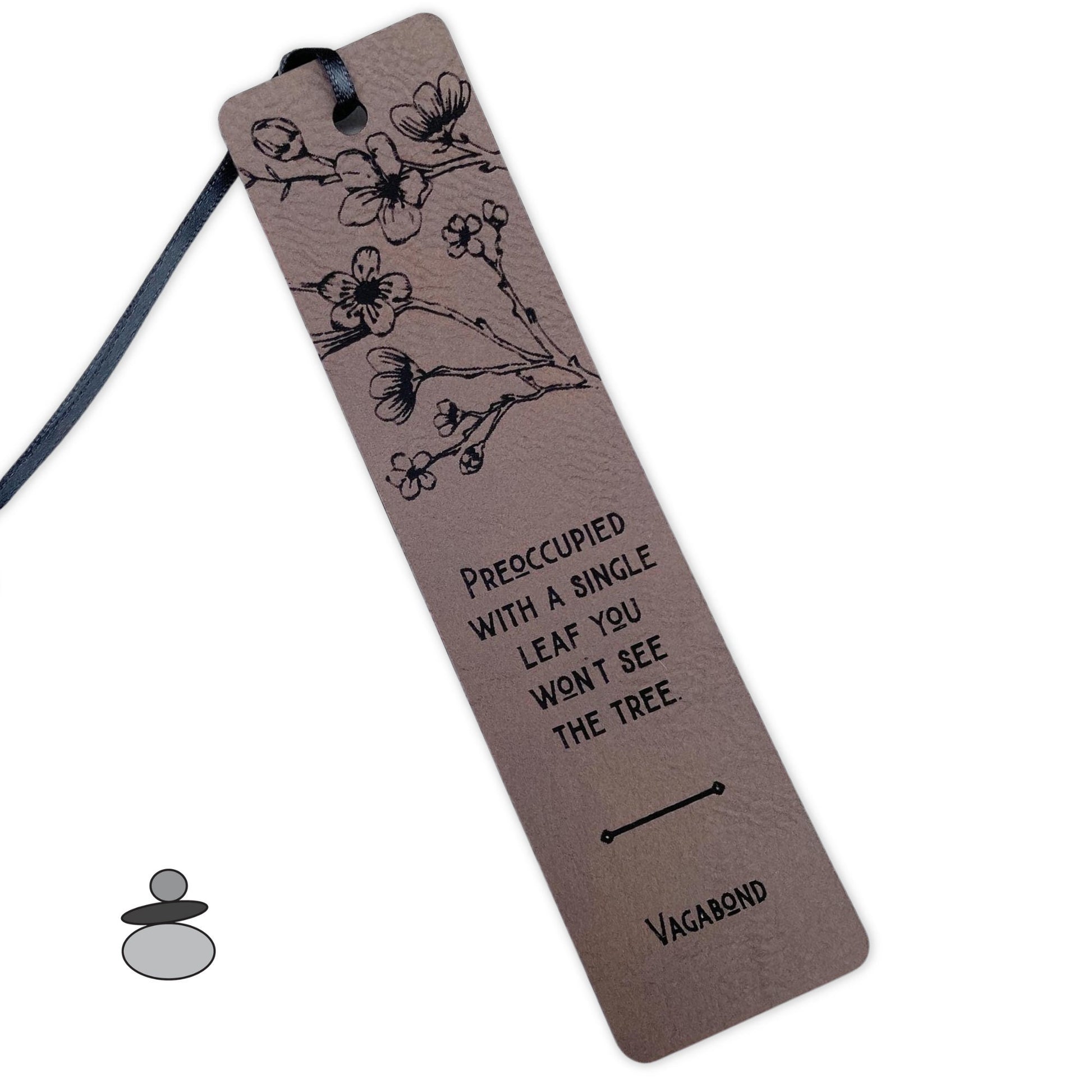 Martial Arts Quote Bookmark, Martial Arts Gift Idea, Japanese Cherry Blossom, Vagabond