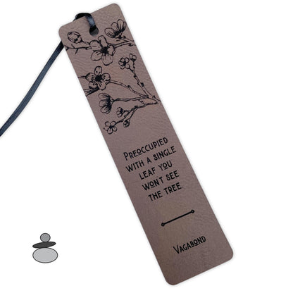 Martial Arts Quote Bookmark, Martial Arts Gift Idea, Japanese Cherry Blossom, Vagabond