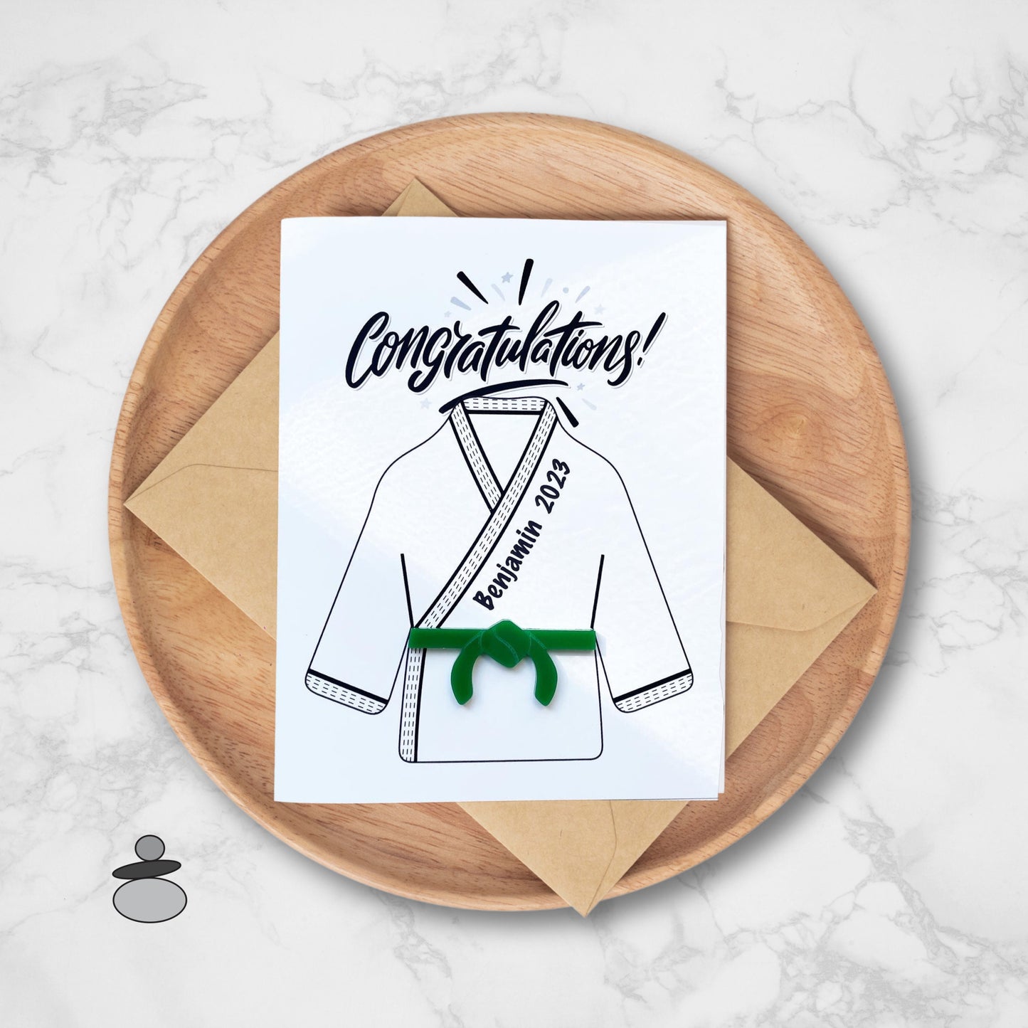 Congrats Black Belt Greeting Card, Martial Arts Greeting Card, Tae Kwon Do, Karate Greeting Card