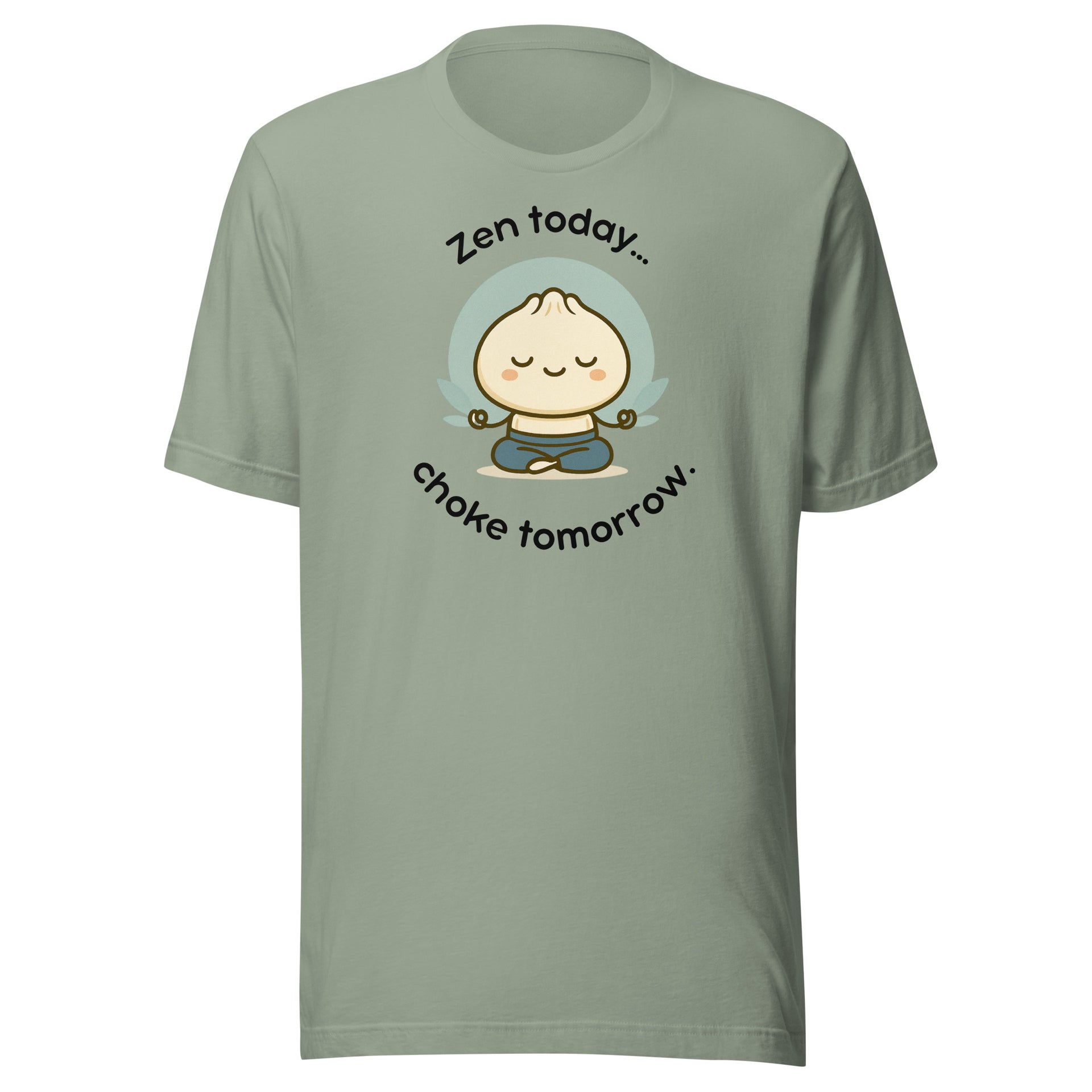 Zen Today, Choke Tomorrow – Funny Kawaii Jiu Jitsu Dumpling T-Shirt –  Polish The Stone | MartialArtGifts.com, image size:1920x1920