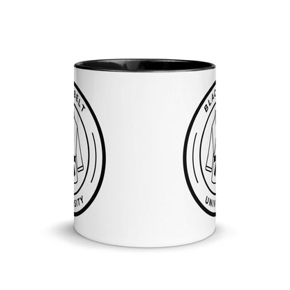 Black Belt University Mug, Karate Taekwondo Black Belt Gift