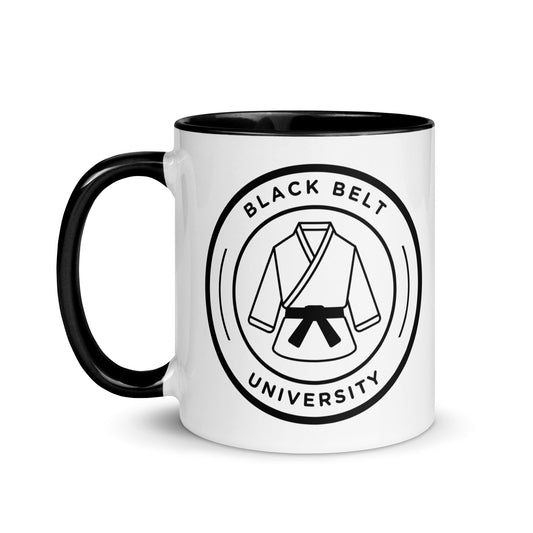 Black Belt University Mug, Karate Taekwondo Black Belt Gift