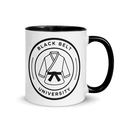 Black Belt University Mug, Karate Taekwondo Black Belt Gift