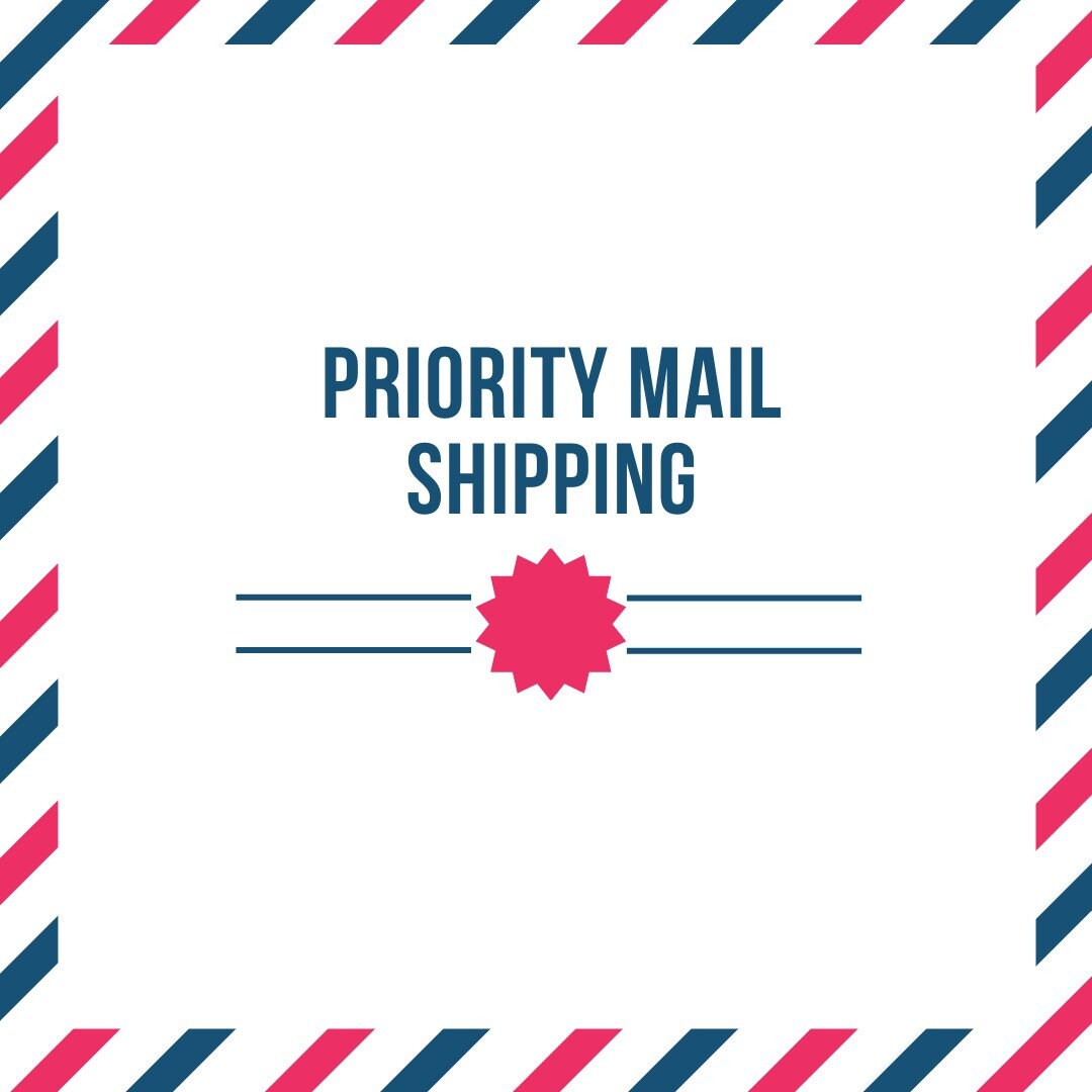 Express Production & Priority Mail Shipping Handmade