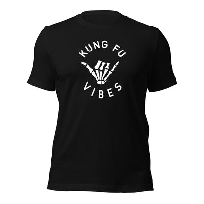 Kung Fu Skeleton Shaka Vibes T-Shirt